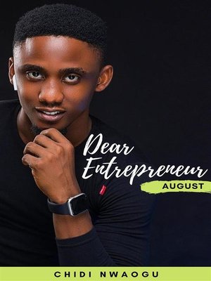 cover image of Dear Entrepreneur--August